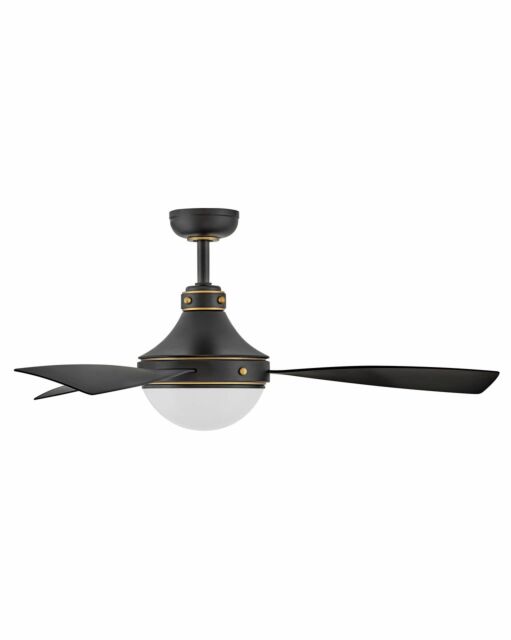 Oliver 50" LED Smart Fan 905950FMB-LWD - Black