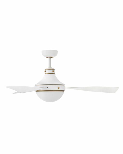 Oliver 50" LED Smart Fan 905950FMW-LWD - White