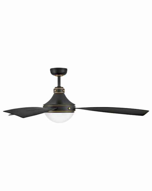 Oliver 62" LED Smart Fan 905962FMB-LWD - Black