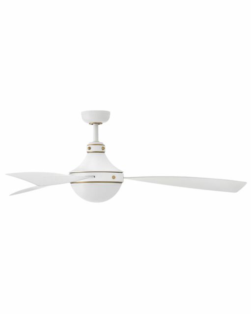 Oliver 62" LED Smart Fan 905962FMW-LWD - White