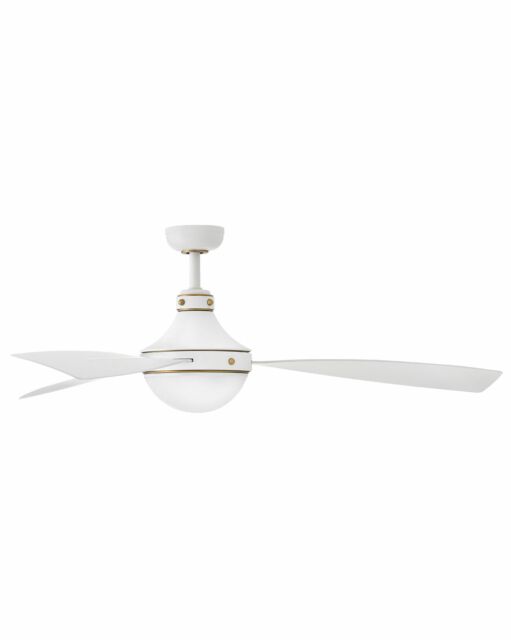 Oliver 62" LED Smart Fan 905962FMW-LWD - White