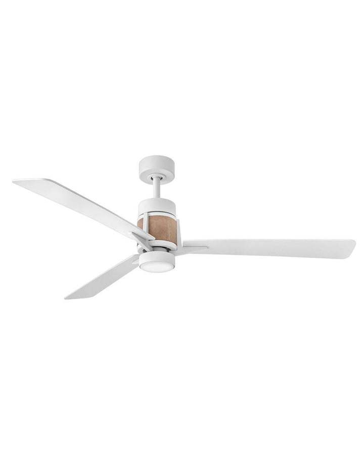 Atticus 56" LED Smart Fan 906256FMW-LDD - White