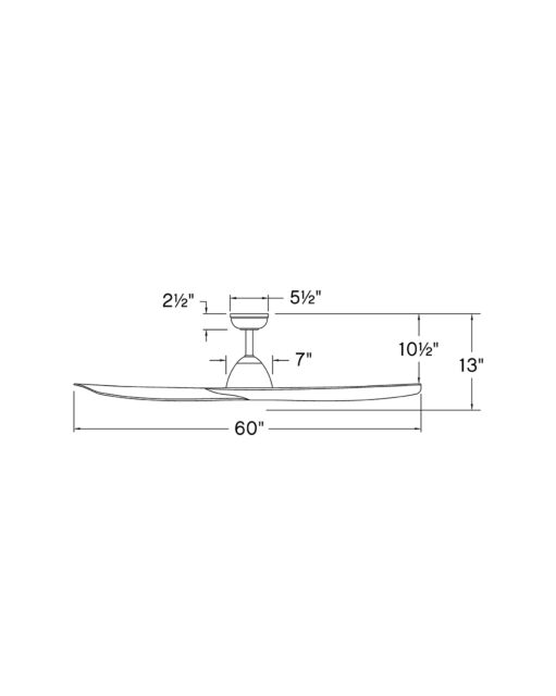 Liv 60" Smart Fan  906660FBB-NWD - Black