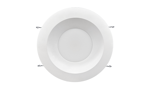 6 INCH DESIGNER ROUND LED TRIM, 9W, 5CCT Selectable - White