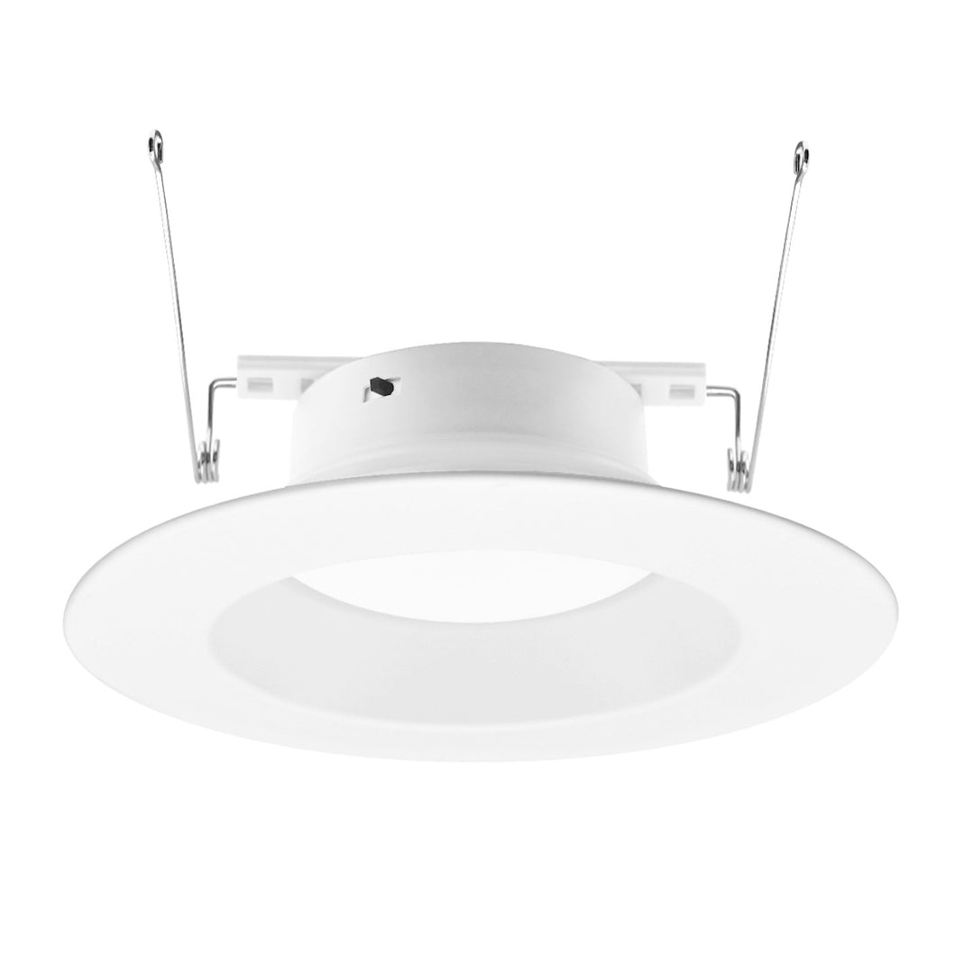 6" EcoValue Round Retrofit Downlight, 15W - White