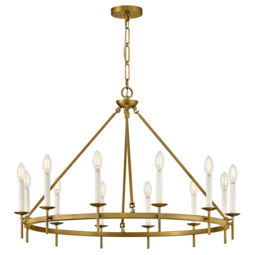 Copley 47476LCB  Large Ring Chandelier  - Bronze