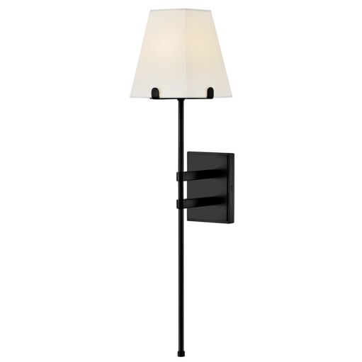 Benton 48270BK New Large Single Light Sconce - Black