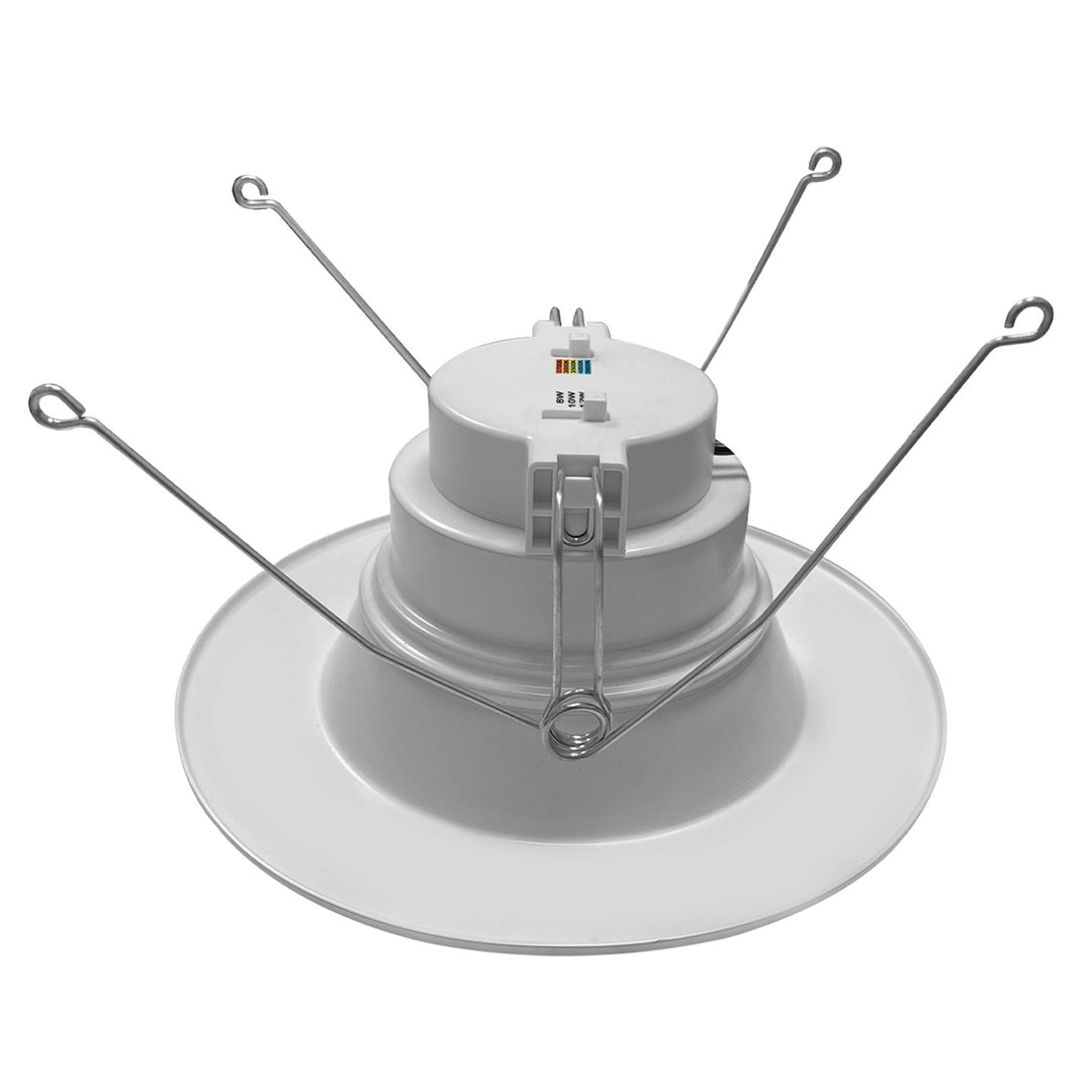 5/6" Retrofit Kit Downlight: RDL-Line 5-CCT + 3-Power Selectable 18W/15W/12W - White