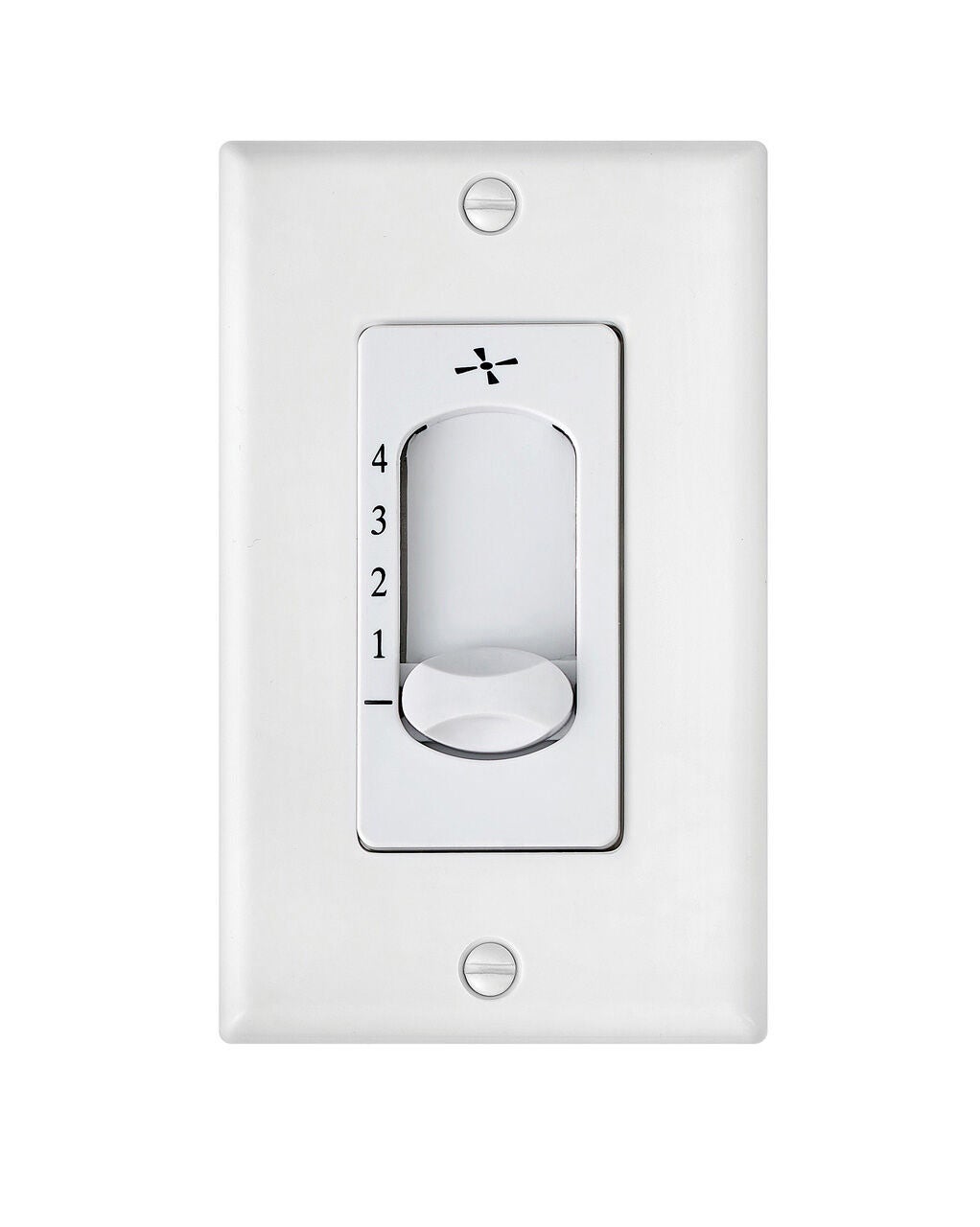 980011FWH - Wall Control 4 Speed Slide - White