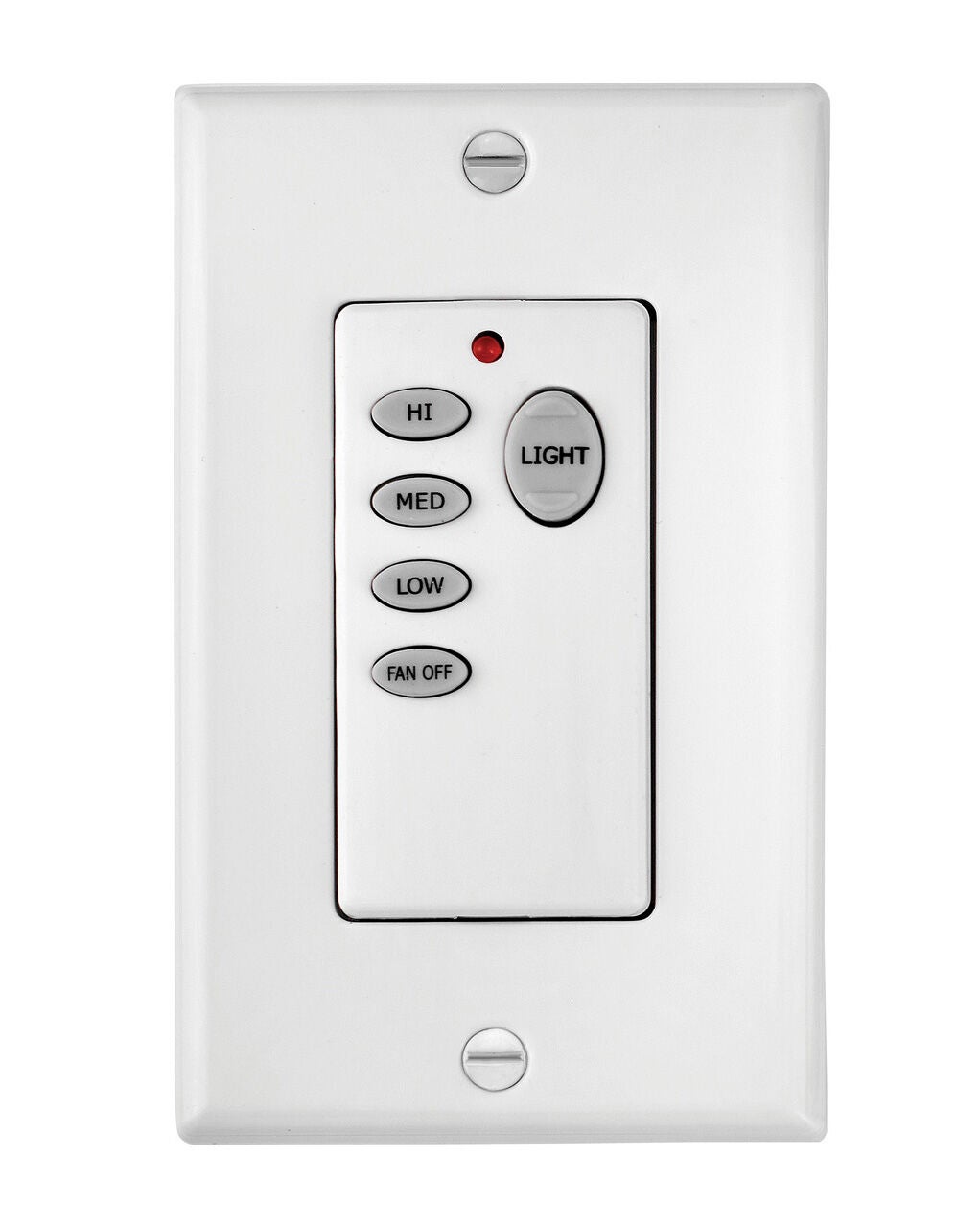 980030FWH - Wall Control 3 Speed - White