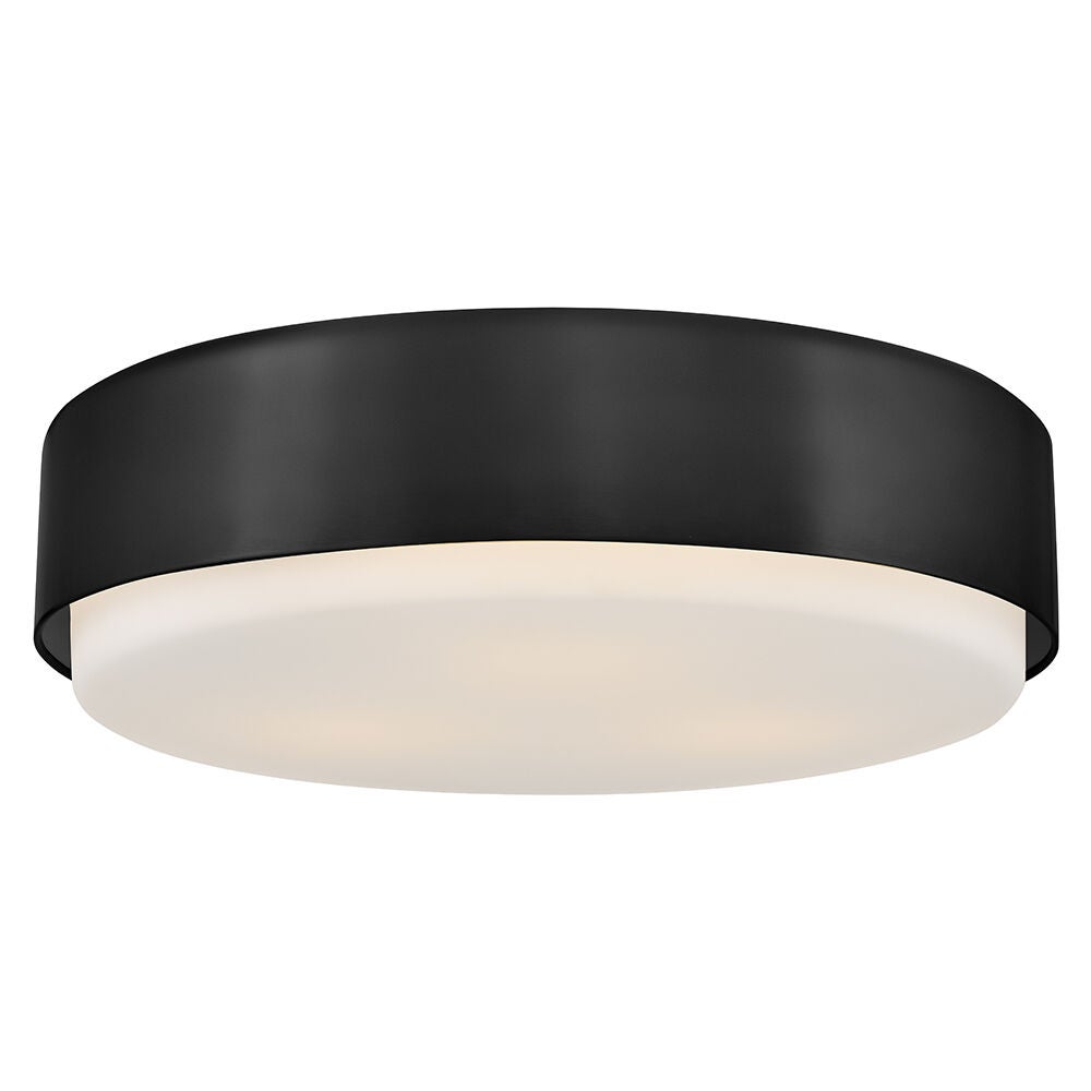 Cedric 30075BK - Medium Flush Mount - Black