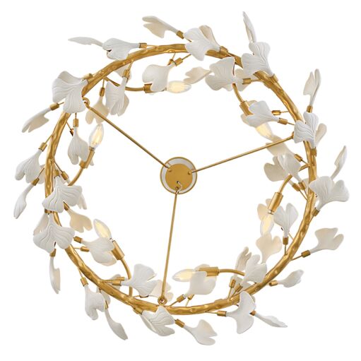 Audra FR41934DG  Large Ring Chandelier - Gold