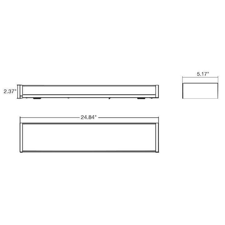 4 FT Prismatic Wrap 6-CCT Selectable 40W - White