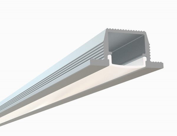 LED Channel - 962ASL - Recessed, 10 ft - Silver