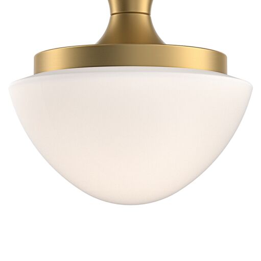 Knox 47811LCB Extra Small Semi-Flush Mount - Bronze