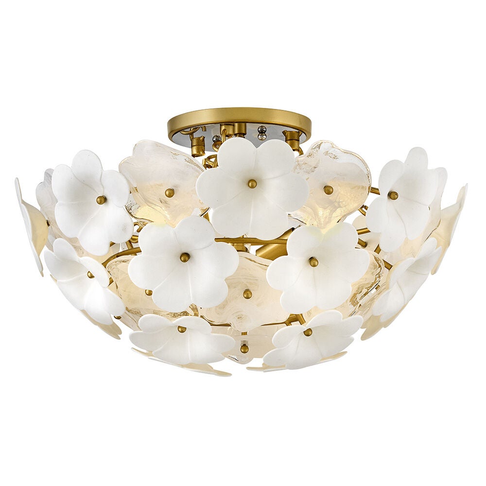 Marianne FR41963DG  Medium Semi-Flush Mount - Gold