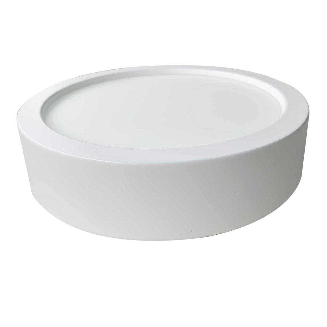 LED Modern Flush Mount Disc - White