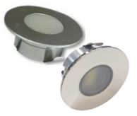 Richee Lighting -  Puck Light, 1.5W, 6000K - Aluminum