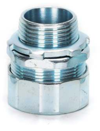 2 INCH Rigid Compression Connector Steel with Zinc Plated,W/ UL mark, Must purchase carton quantities 50 pcs per carton