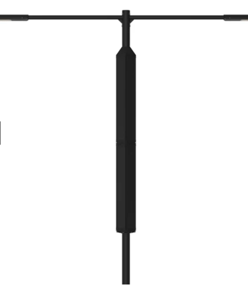 AVS-SPDUL-45W, SKU #786716, 2x45W Solar Light Fixture, 2 x 8820 Lumens, CCT 23-65K, IP 65, 3 year warranty