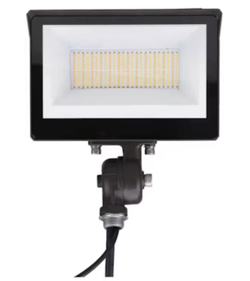 Mini Flood Light: ARCY-Line, 3-CCT & Power Select w/ Photocell 40W/50W/60W - Bronze