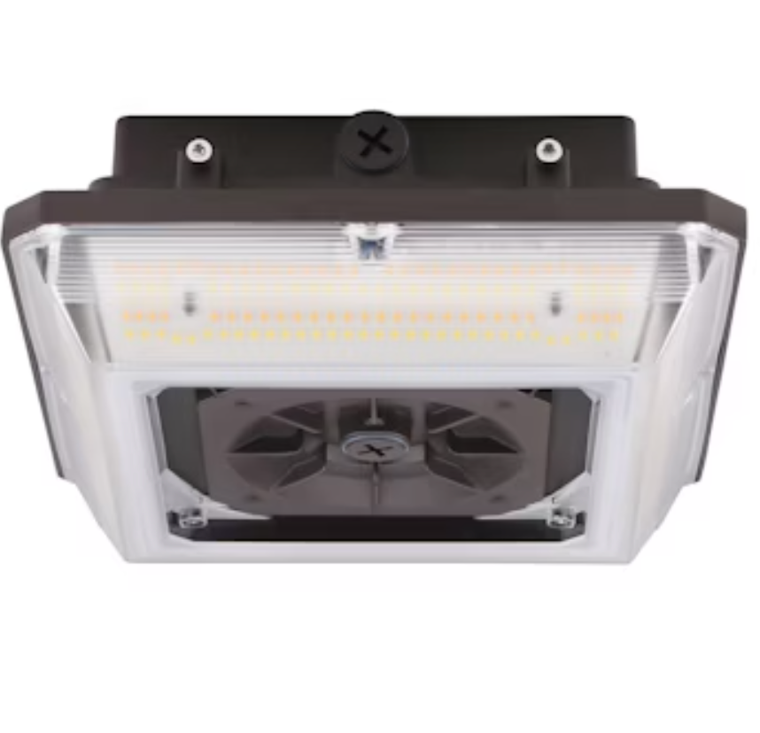 Square Canopy Light: Arcy-Line 3-CCT & 3-Power Select 60W/45W/30W - Bronze