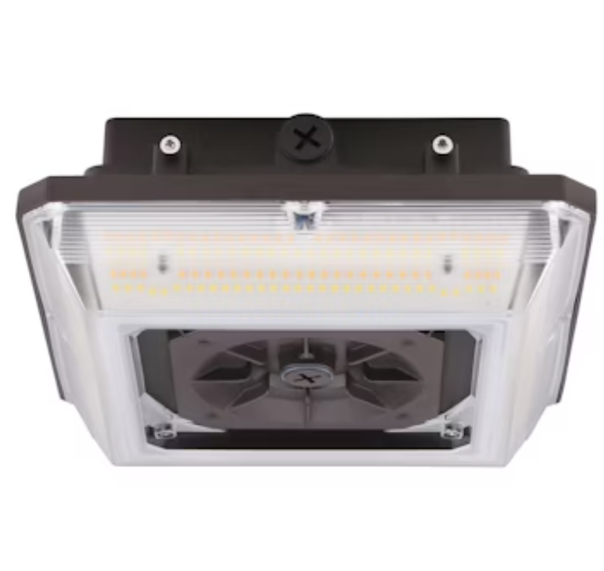 Square Canopy Light: Arcy-Line 3-CCT & 3-Power Select 90W/80W/70W - Bronze
