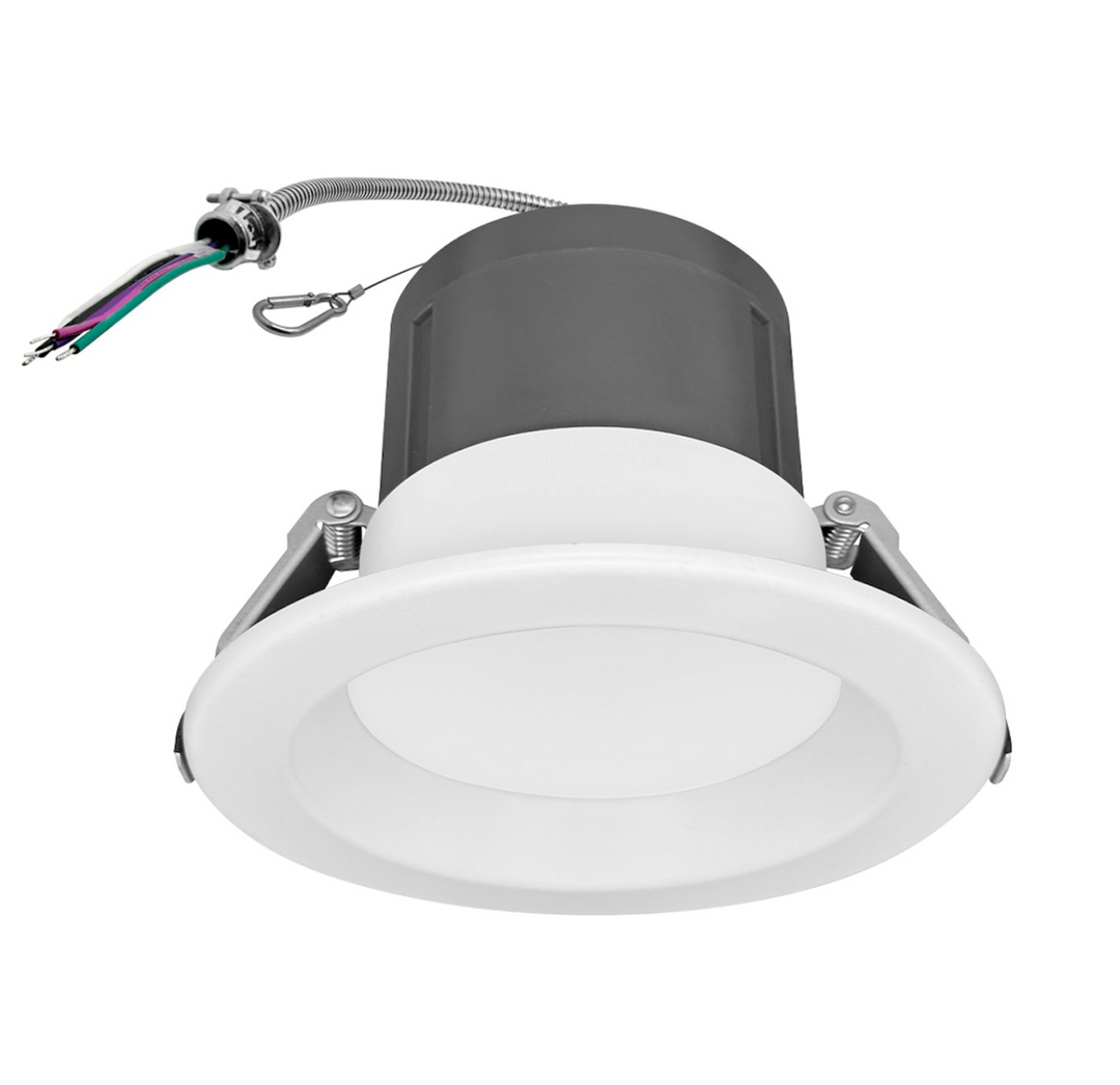 4" Commercial Downlight: CMD-Line 5-CCT & 3-Power Select 19W/14W/9W - White