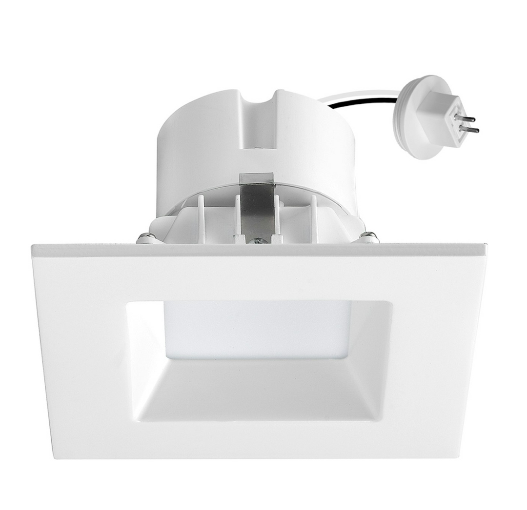 4" Low Voltage Square Premium Downlight 5-CCT Select - White