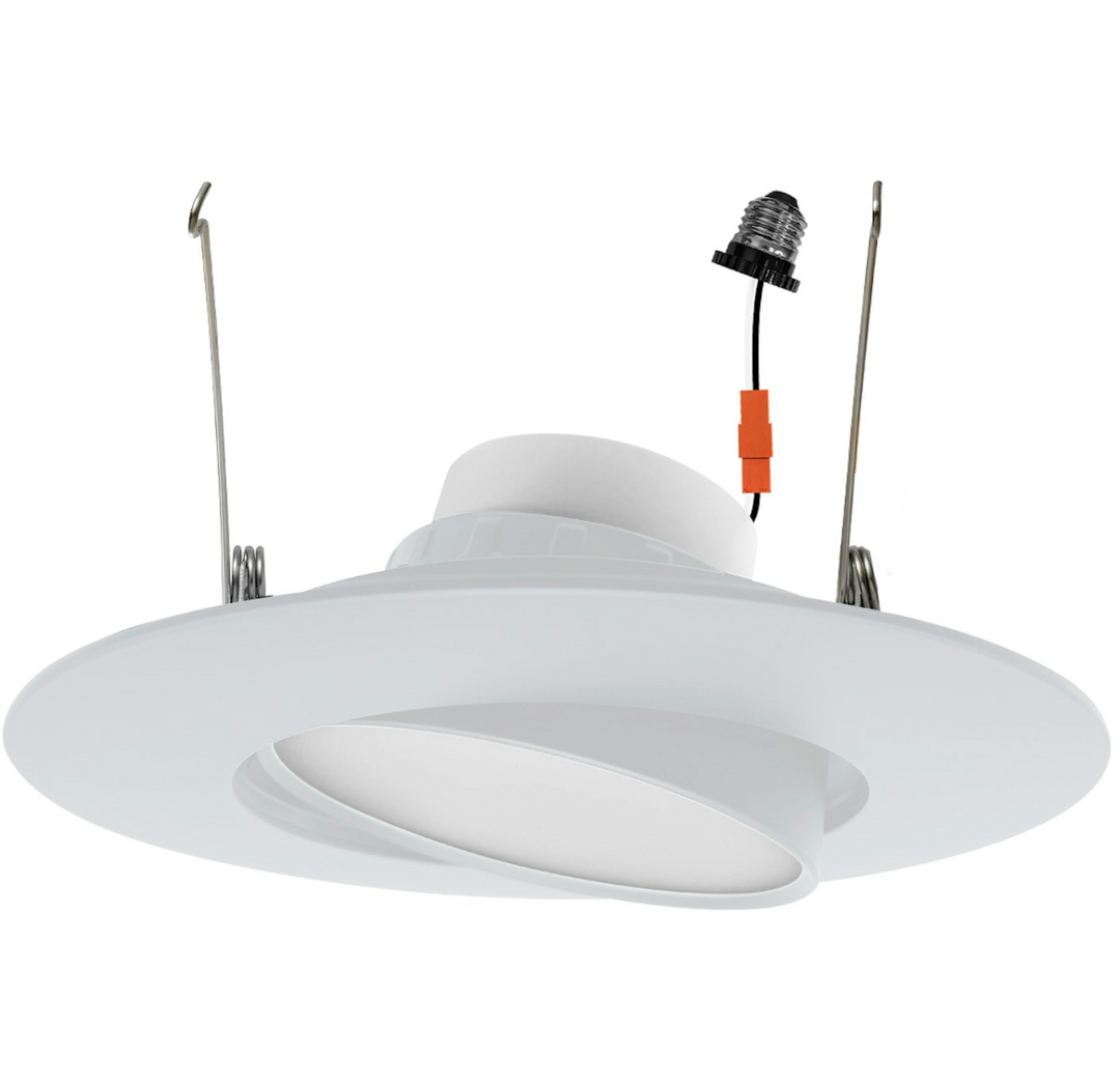 6" Retfrofit Kit Downlight: Adjust-Line 5-CCT Selectable 16.5W - White