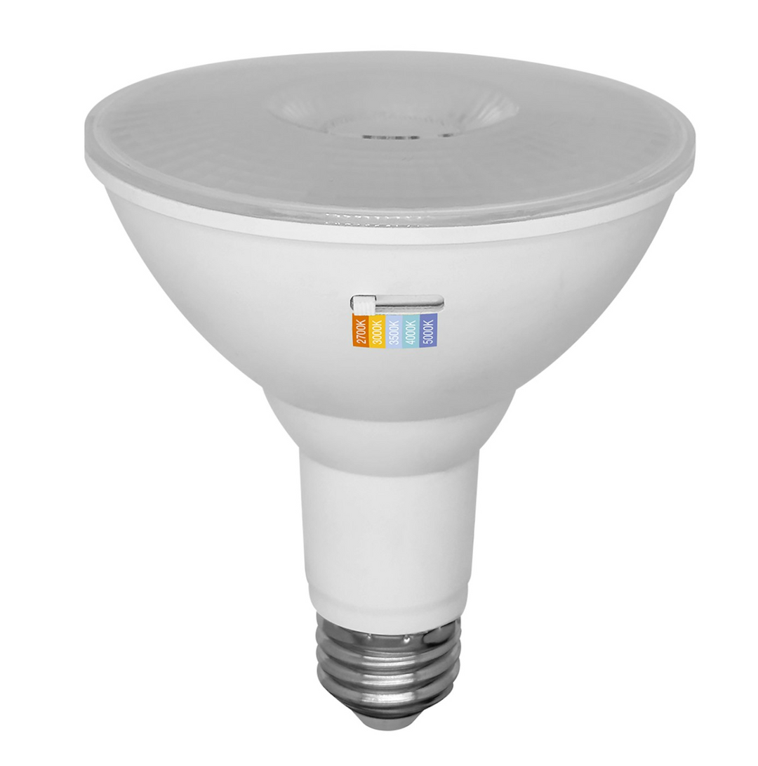 PAR38 Series: 5-CCT LED Bulb, 13W
