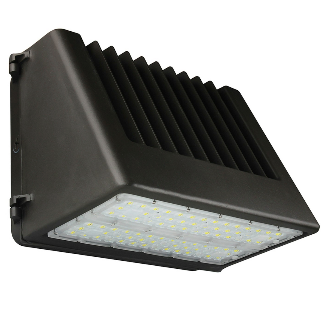 Full-Cutoff Wall Pack: FC-Line 3-CCT & 5-Power Select w/ Photocell - Bronze