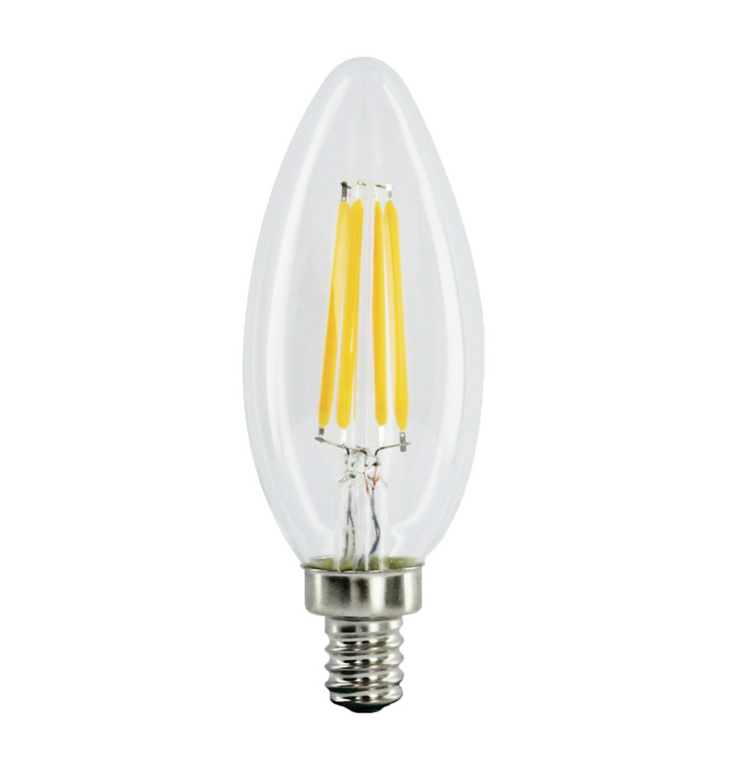 Filament E12 Candle Flame Tip 27k 4W