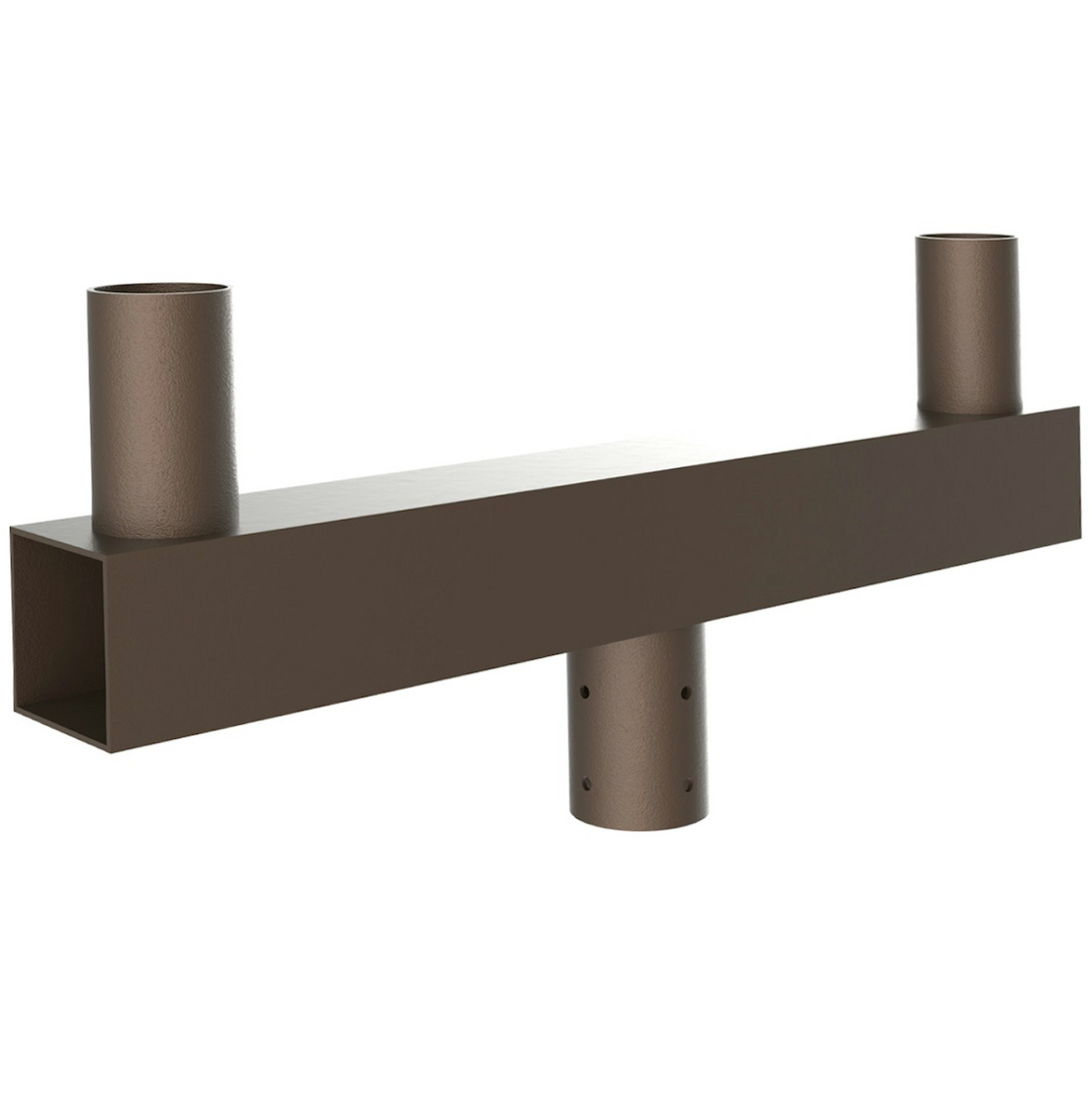 Tenon: Square Bullhorn 2-Head Adapter - Bronze