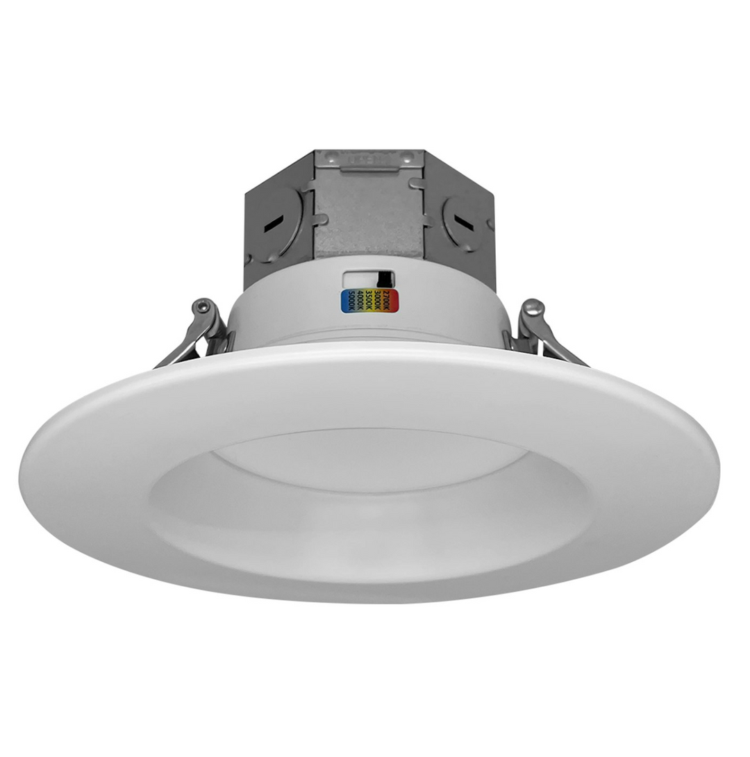 5/6" Retrofit Kit Downlight Canless: RDL-Line 5-CCT Selectable 18W/14W/10W - White