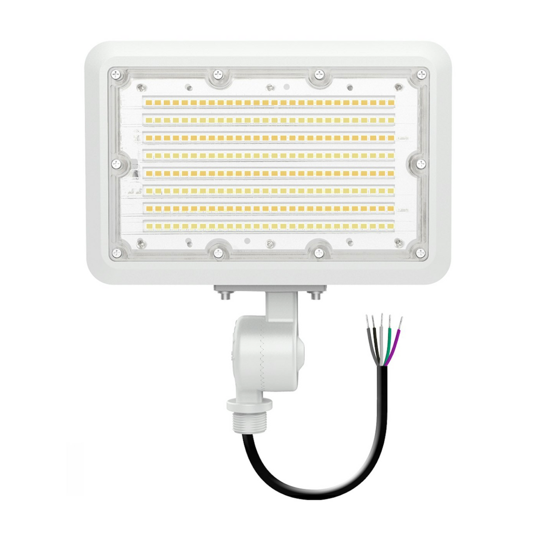 Mini Area Floodlights: XS-Line 3-CCT Selectable 60W/50W/40W - White