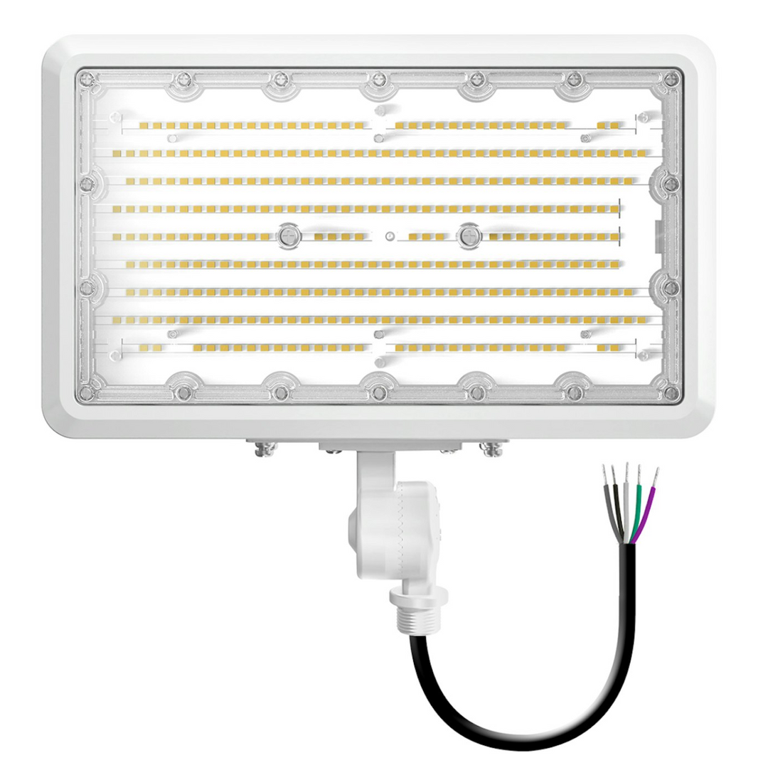 Mini Area Floodlights: XS-Line 3-CCT Selectable 100W/80W/60W - White