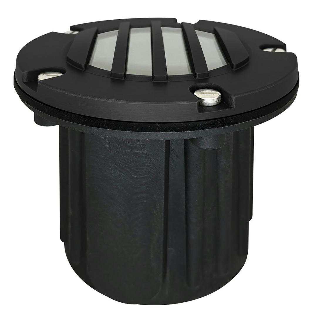 In-Ground Light: Ribbed Lens
