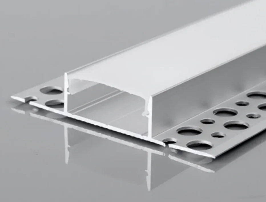 Jinno Lighting - JN-743 Aluminum Channel - 10 ft - Note: Shipping is not available for this product. "Pick up only".