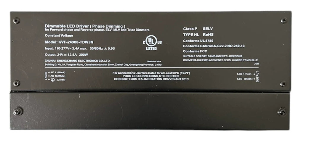 Jinno Lighting - LED Driver, 12V 300W