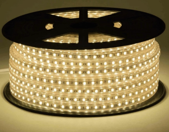 Jinno Lighting - SMD LED Strip Light, 30K, 120V, 165FT