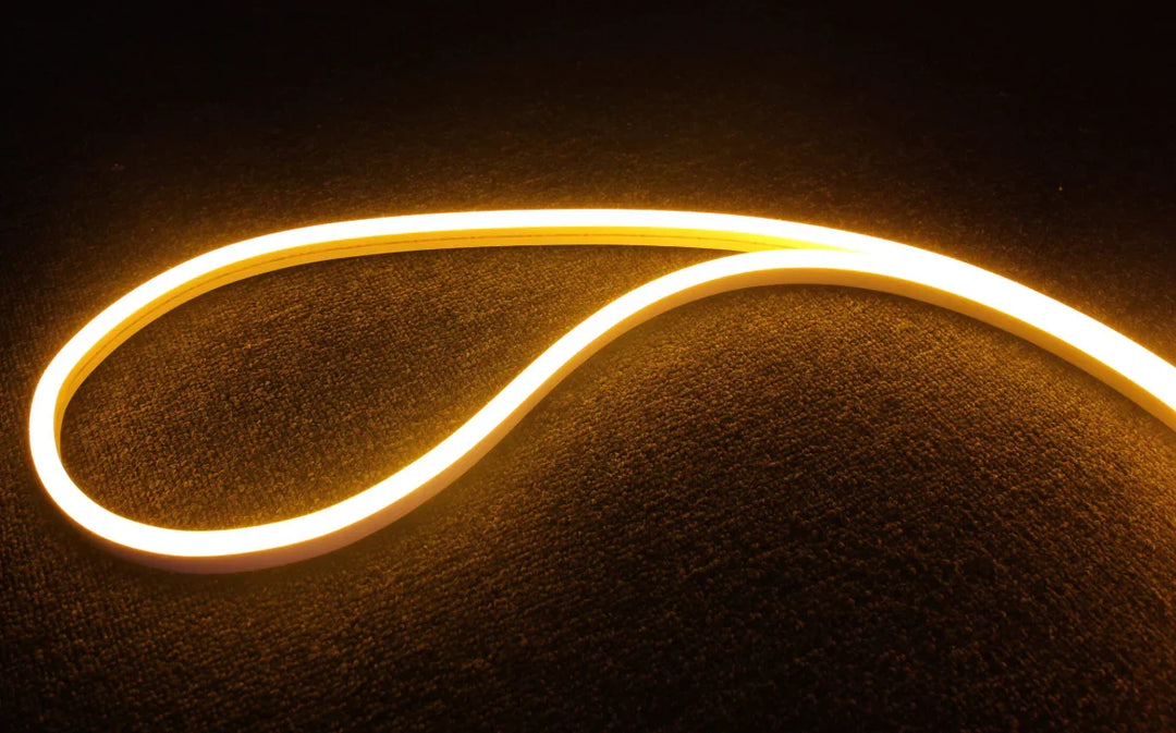 Jinno Lighting - Neon Tape Light, 27K, 24V, 165FT 10*10