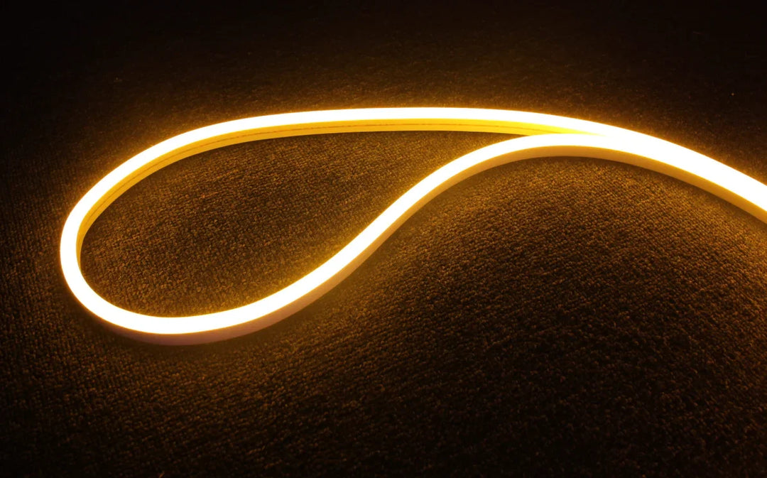 Jinno Lighting - Neon Tape Light, 27K, 120V, 165FT