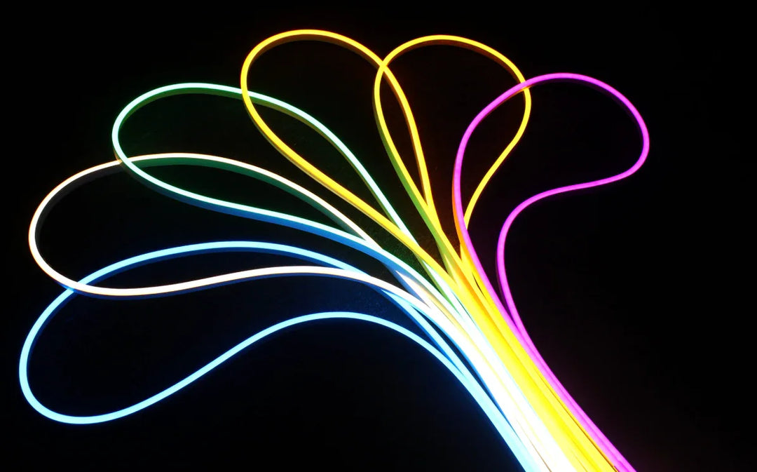 Jinno Lighting - Neon Tape Light, RGB, 120V, 165FT