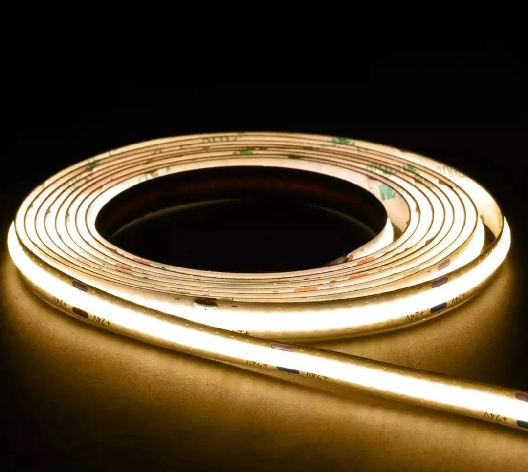 Jinno Lighting - LED Tape Light, 30K, 4W, 12V, 16.5 ft