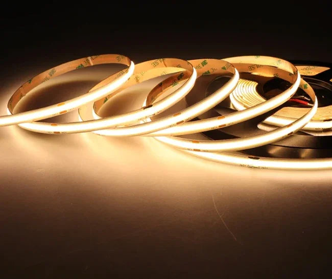 Jinno Lighting - LED Tape Light, SMART COB, 3W, 24V, 16.5 ft