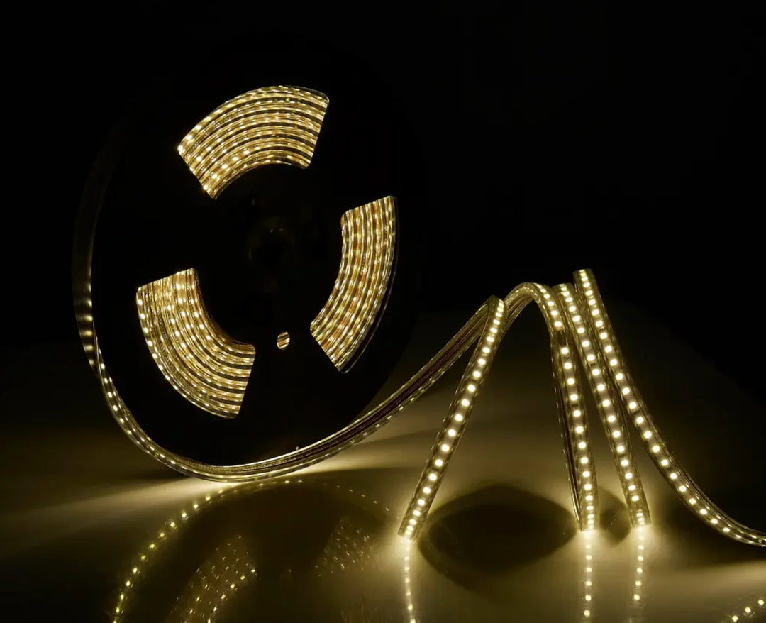 Jinno Lighting - SMD LED Tape Light, 30K , 4.4W, 24V, IP68, 16 ft
