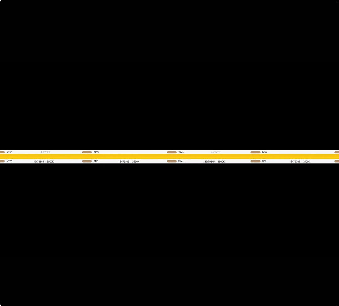 PrimaLine 4.4 COB HD (High Definition) - 24V LED Tape Light - 3000K, 100 foot Spool, 90+ CRI, 100 ft