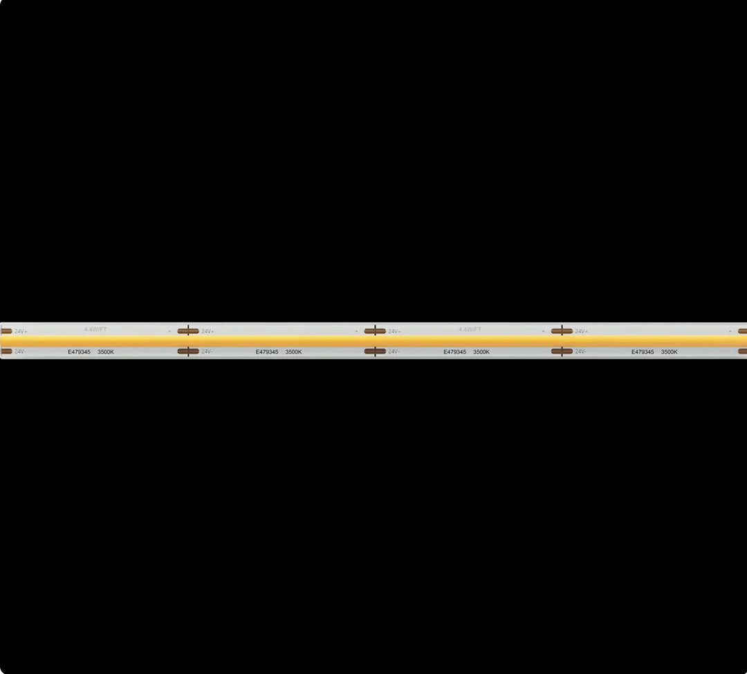 PrimaLine 4.4 COB HD (High Definition) Wet Location - 24V LED Tape Light - 2700K, 20 foot Spool, 90+ CRI, 20 ft