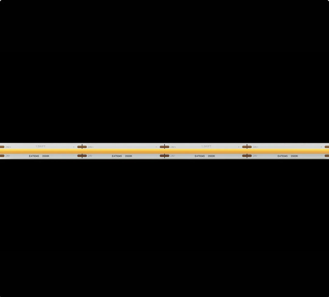PrimaLine 1.5 COB HD (High Definition) Wet Location - 24V LED Tape Light - 3500K, 20 foot Spool, 90+ CRI, 20 ft